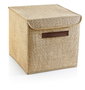 Aberto Design Juego de Cajas de Almacenamiento YLC400 de 3 Piezas en Marrón Claro